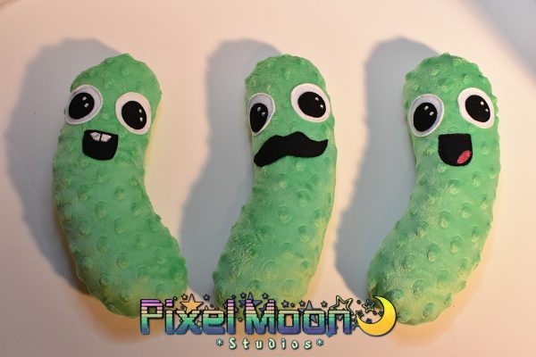 Stuffed Pickle Pals Hangin Out