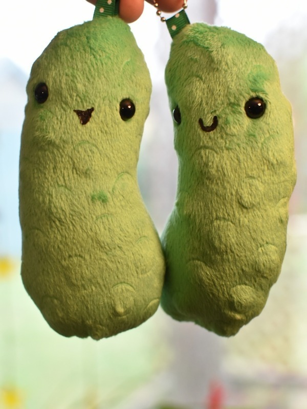 Pickle Keychain Buddies